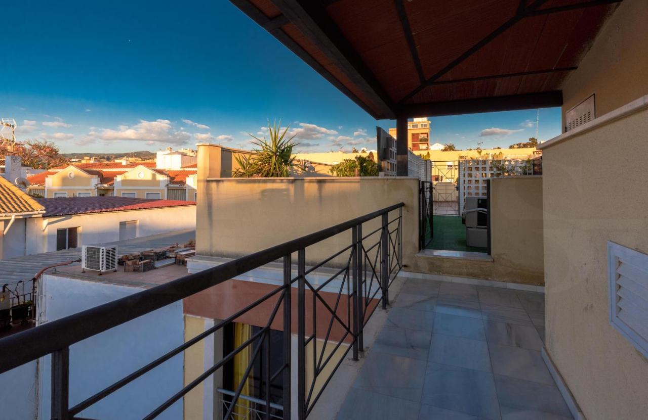Modern Studio With Private Rooftop Terrace By Rems Malaga Exterior photo