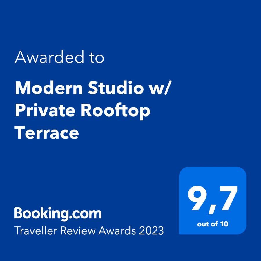 Modern Studio With Private Rooftop Terrace By Rems Malaga Exterior photo